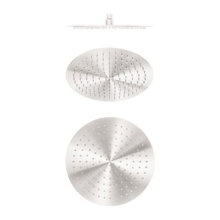 Zen SS316L 300mm Round Shower Head (Brushed Nickel)