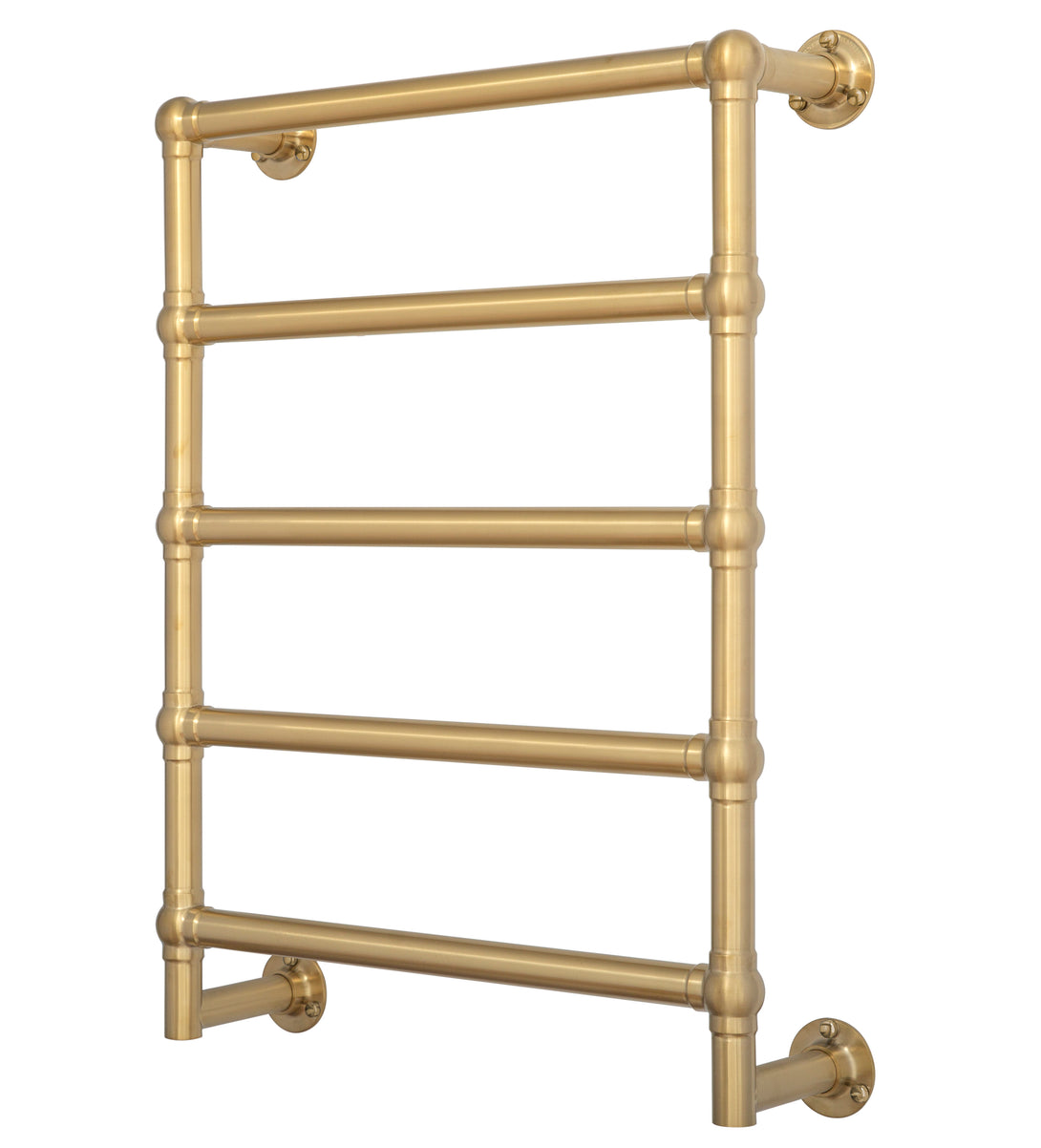 Mayer Heated Towel Rail Brushed Brass