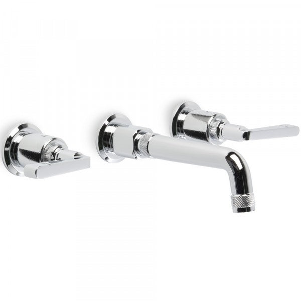 Industrica Wall Set with 180mm Spout (Lever Handles)