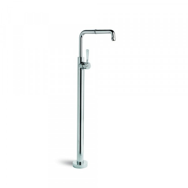 Industrica Bath Mixer Floor Mounted with Swivel Spout (Chrome)