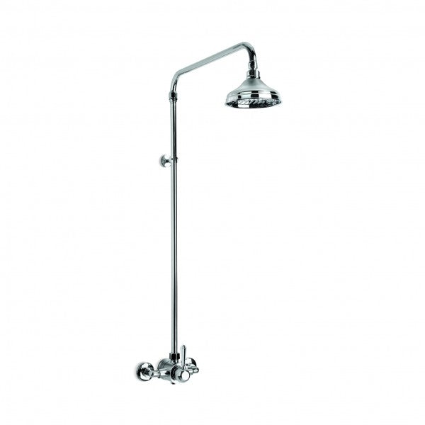 Neu England Shower Mixer Exposed with 150mm Rose (Levers) (Chrome)