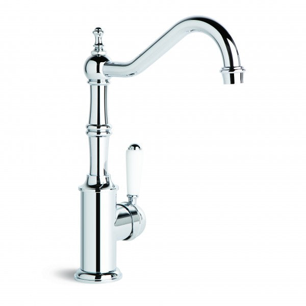 Winslow Kitchen Mixer Single Lever with Traditional Swivel Spout (Lever) (Chrome)