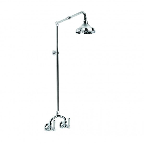 Winslow Shower Set exposed with 150mm Rose (Lever) (Chrome)