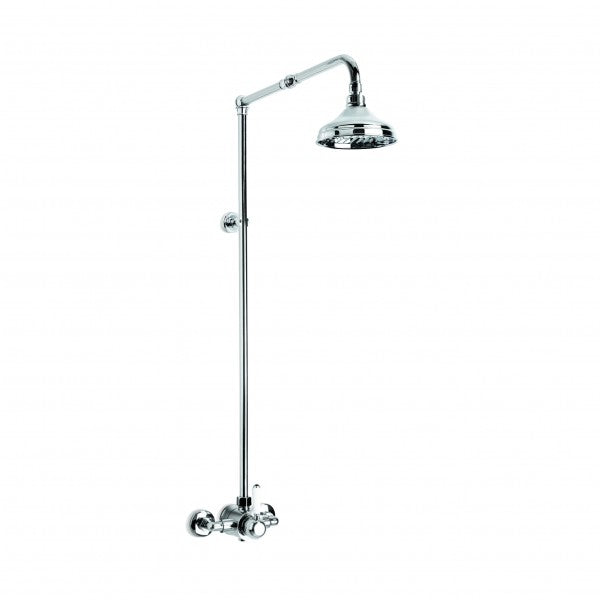 Winslow Shower Mixer exposed with 150mm Rose (Lever) (Chrome)