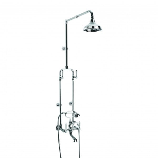 Winslow Bath/ Overhead Shower with Handshower, 150mm Rose (Lever) (Chrome)