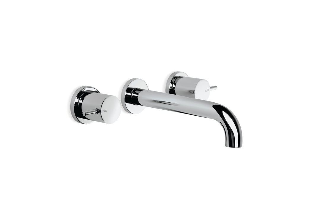 City Stik Wall Bath Set with 200mm Spout (Chrome)