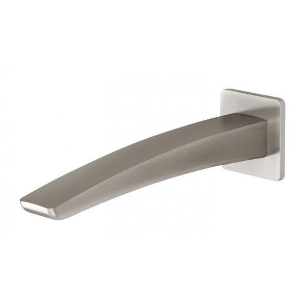Rush Wall Bath Outlet 180mm (Brushed Nickel)