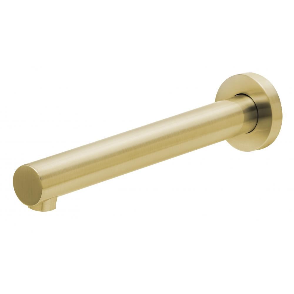 Vivid Wall Bath Outlet 200mm (Brushed Gold)