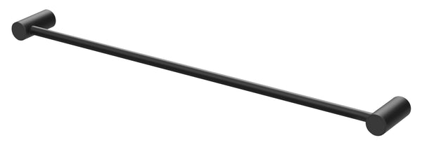 Vivid Slimline Single Towel Rail 600mm (Matte Black)