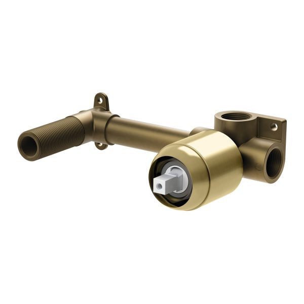 Builders Wall Mixer Set Breech Only (Brushed Gold)