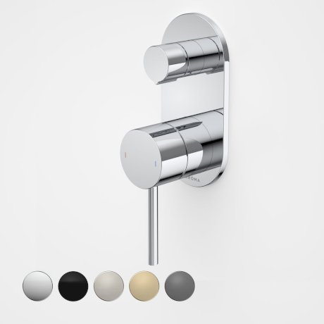 Caroma | Liano II Bath/Shower Wall Mixer with Diverter in Chrome