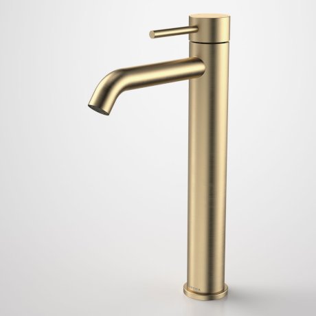 Caroma | Liano II Tower Basin Mixer in Brushed Brass