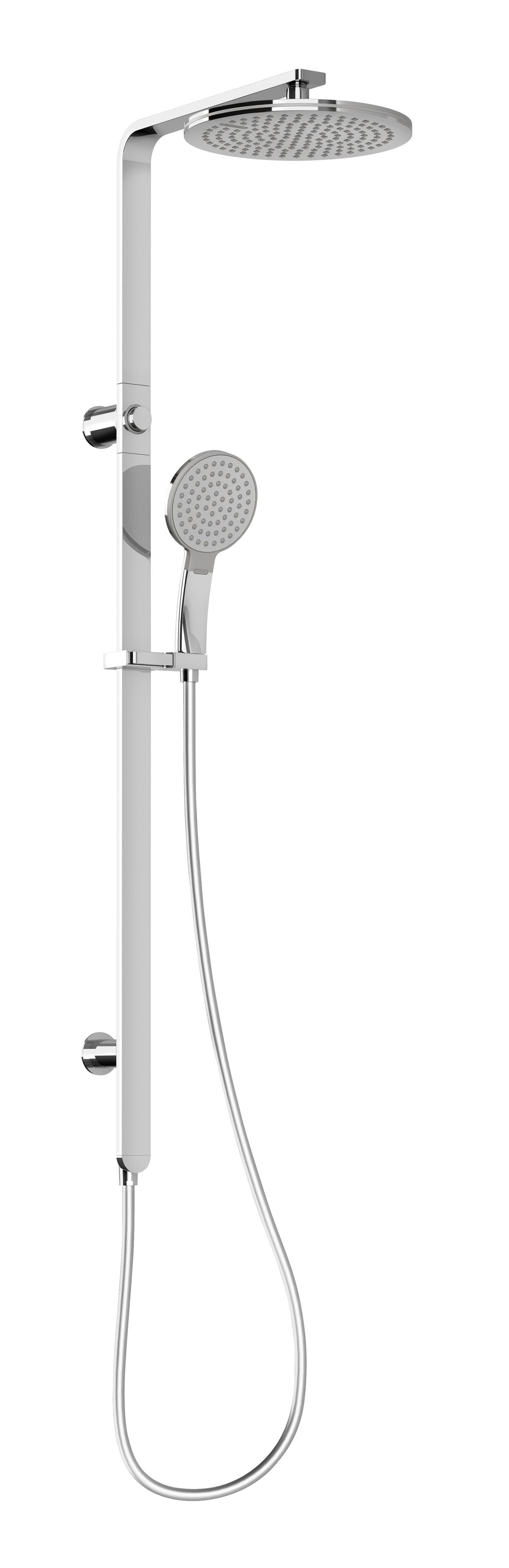 NX QUIL TWIN SHOWER (All Chrome)