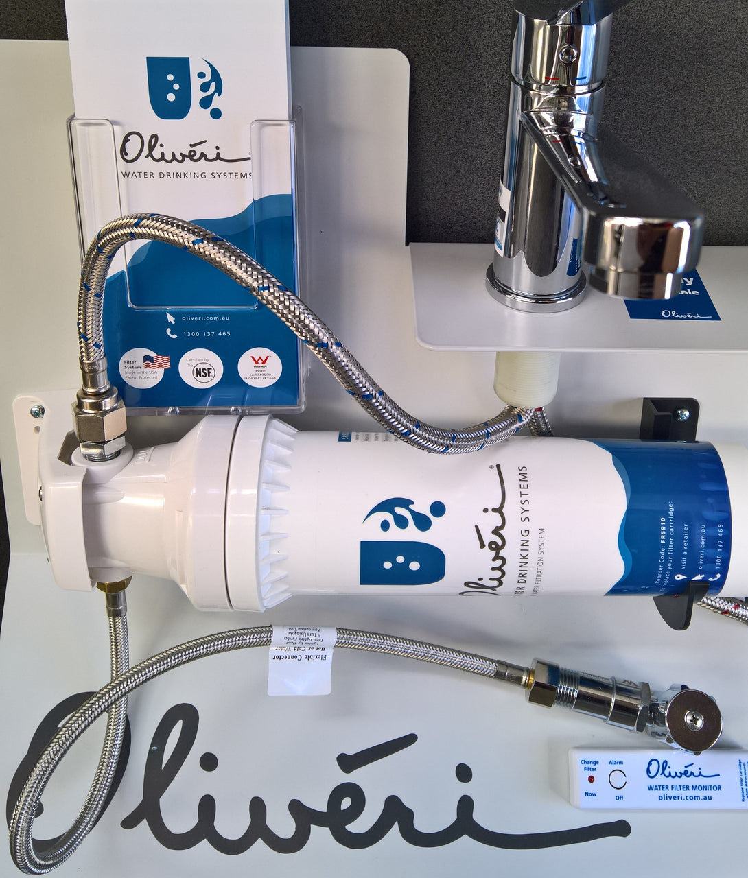Oliveri Inline Water Filtration System (Standard Water Use) FS5010 Display Stand