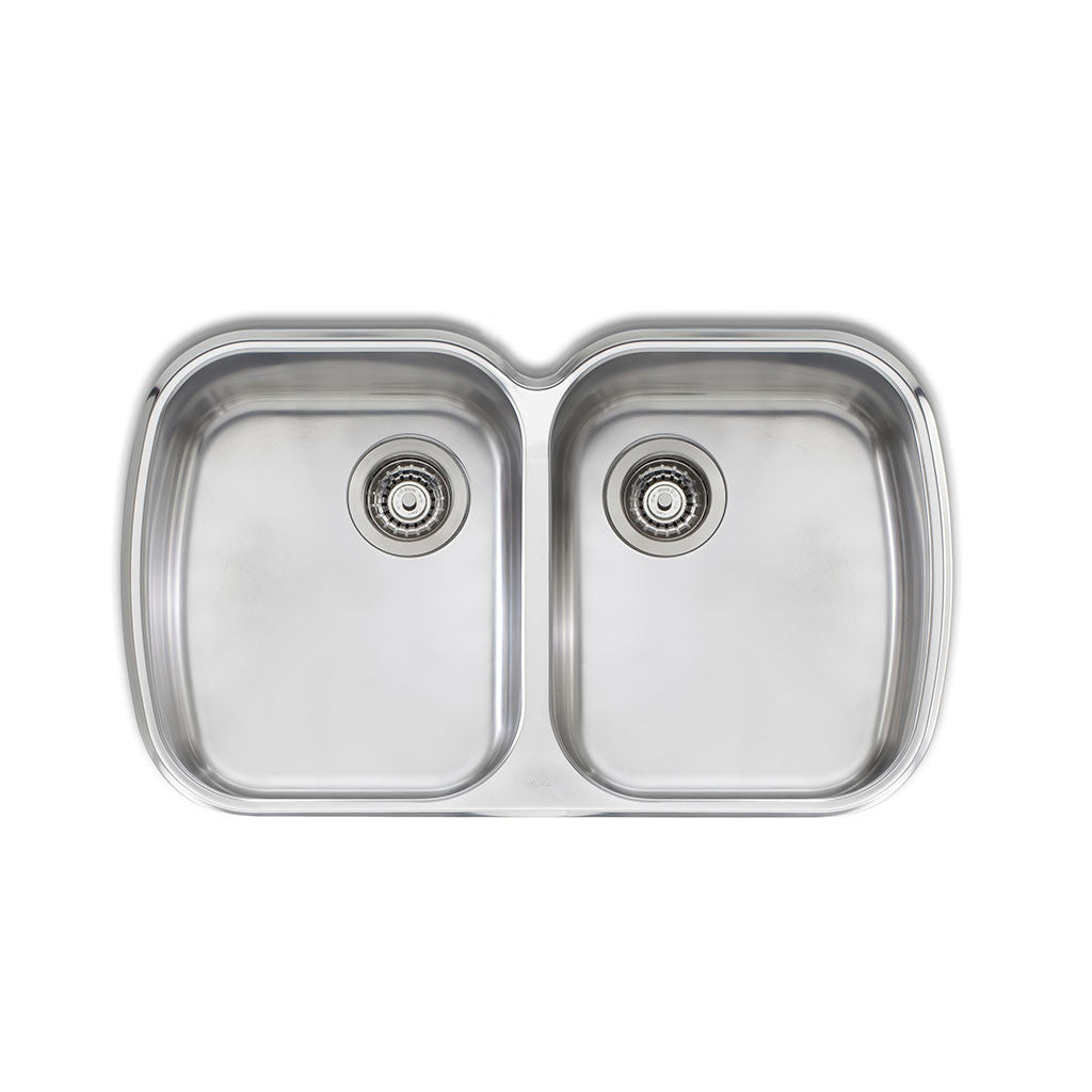 Oliveri Monet Double Bowl Undermount Sink MO70U