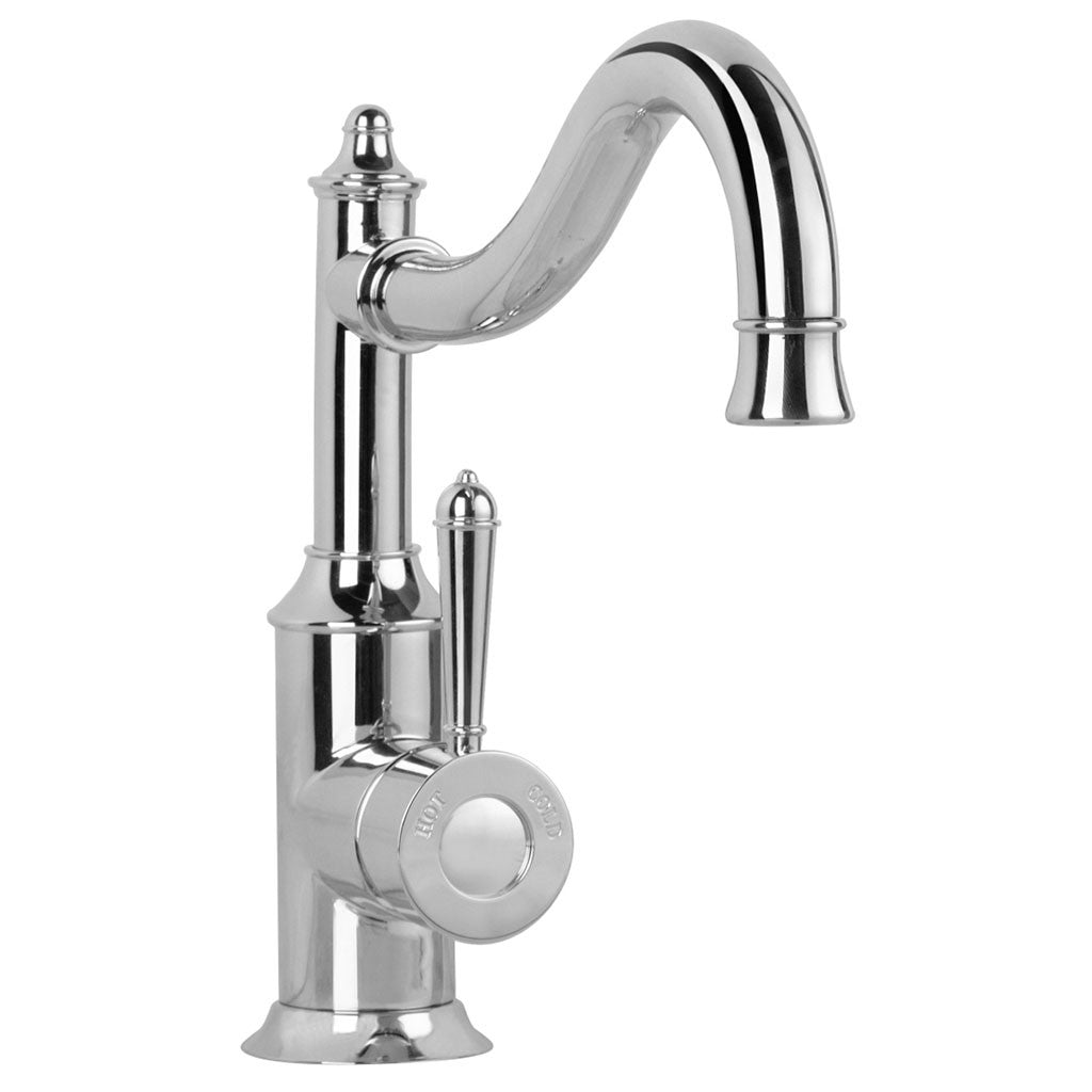 Phoenix Tapware Nostalgia Sink Mixer 220mm Shepherds Crook (Chrome) NS738CHR