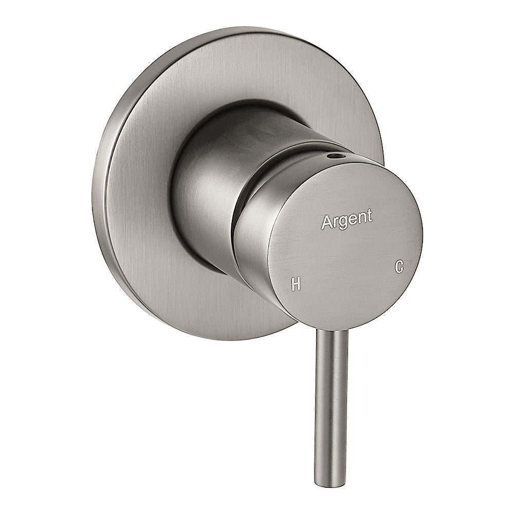 Grace Shower/Wall Mixer in Brushed Nickel