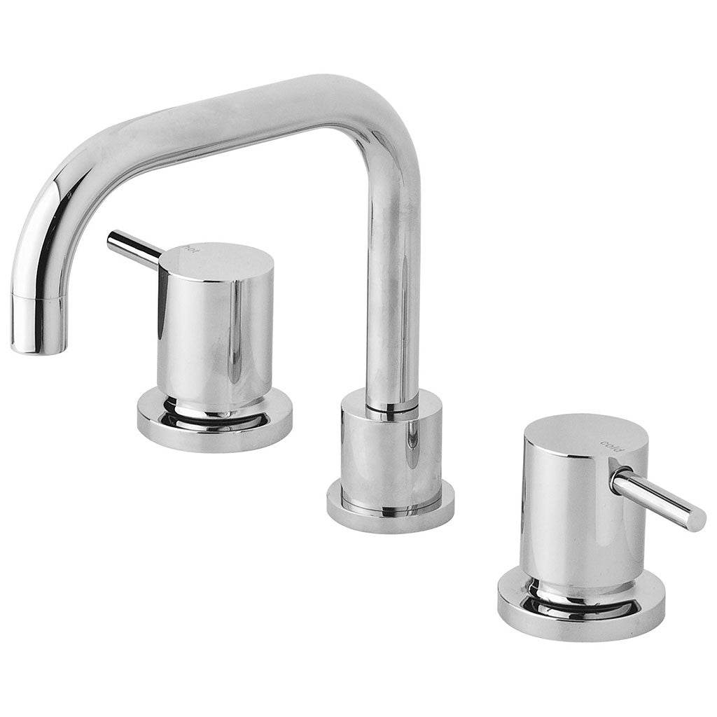 Phoenix Tapware Vivid Pin Lever Basin Set Swivel Squareline Outlet (Chrome) VP100CHR