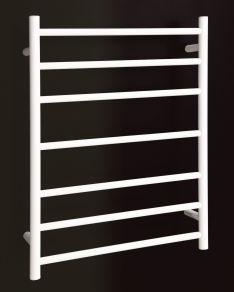 Thermorail Budget Heated Towel Rail Round 7 Bars White