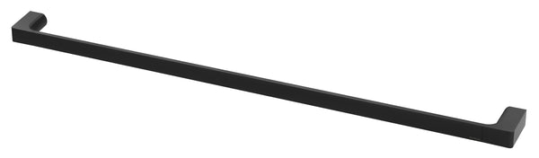 Gloss Single Towel Rail 800mm (Matte Black)